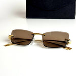 Bottega Veneta BV1325S – Gold Brown