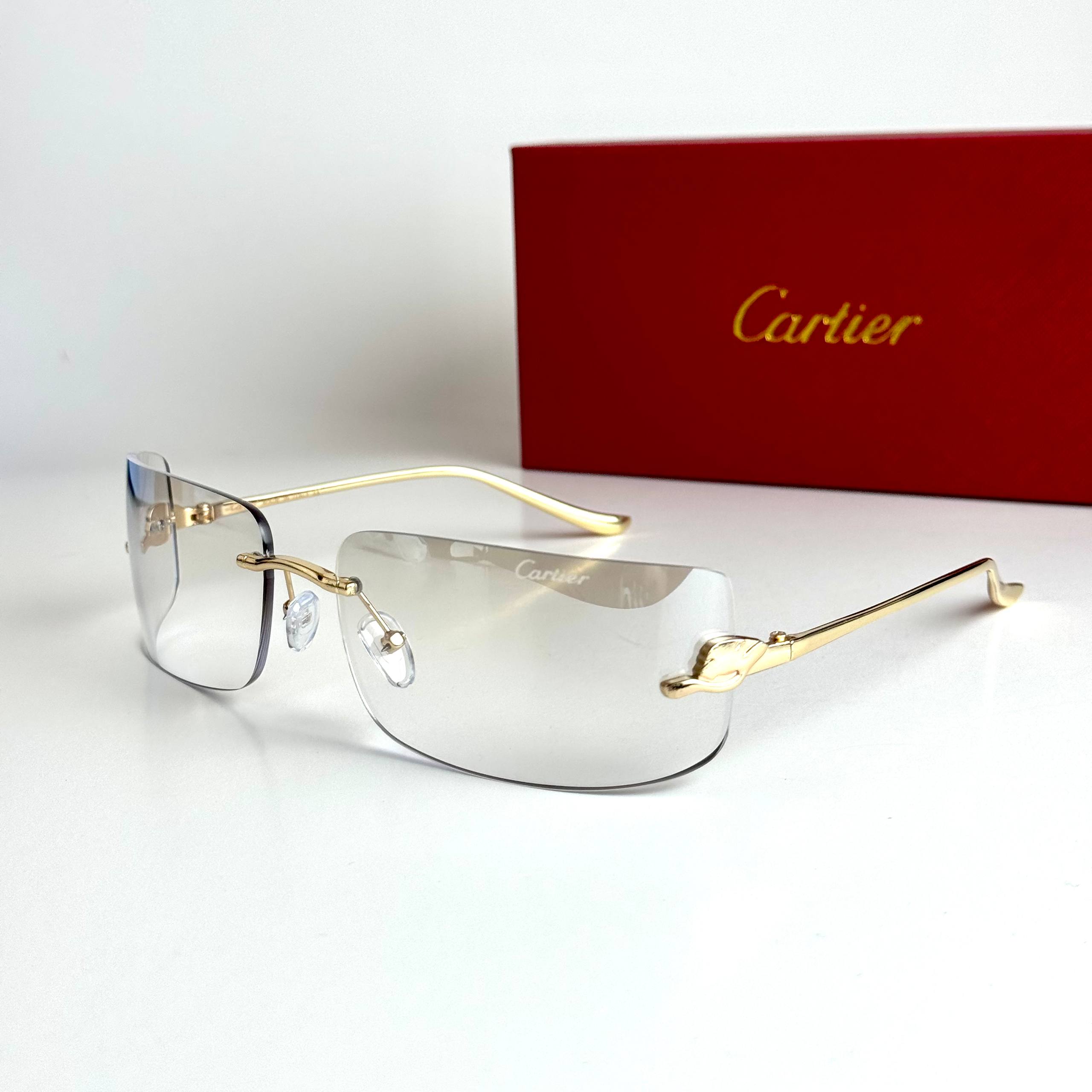 Cartier Rimless CT0436S – Gold Nude