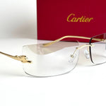 Cartier Rimless CT0436S – Gold Nude