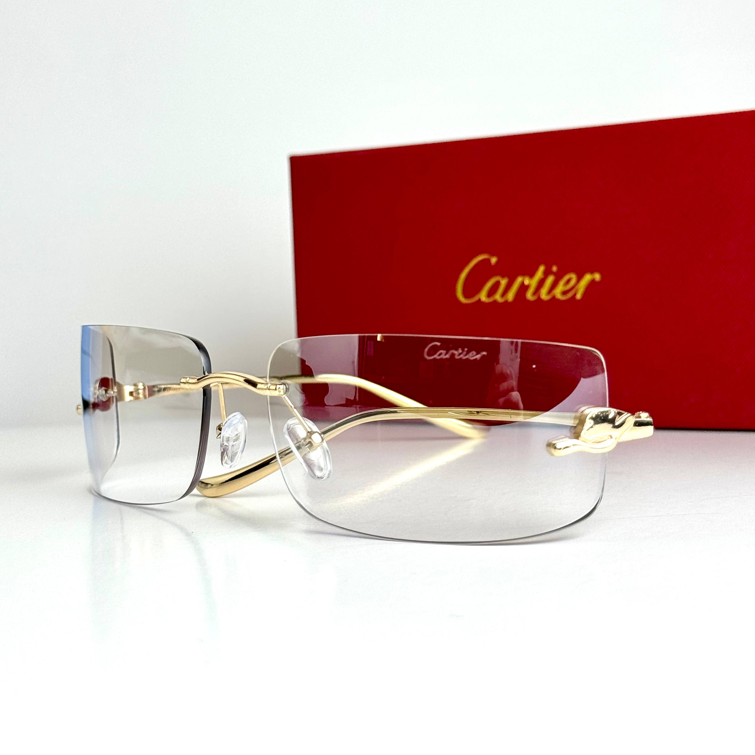 Cartier Rimless CT0436S – Gold Nude