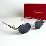 Cartier Oval CT0418S – Silver Black