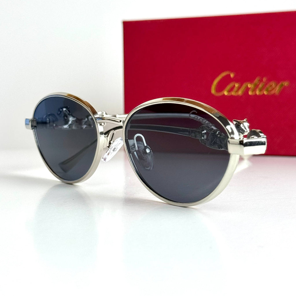 Cartier Oval CT0418S – Silver Black