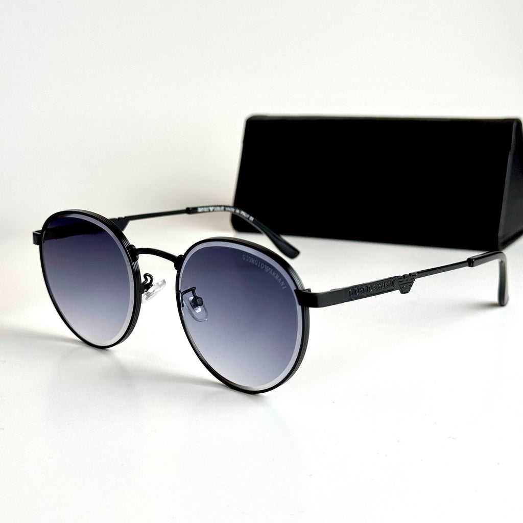 Giorgio Armani Round GA2157 – Matte Black Grey