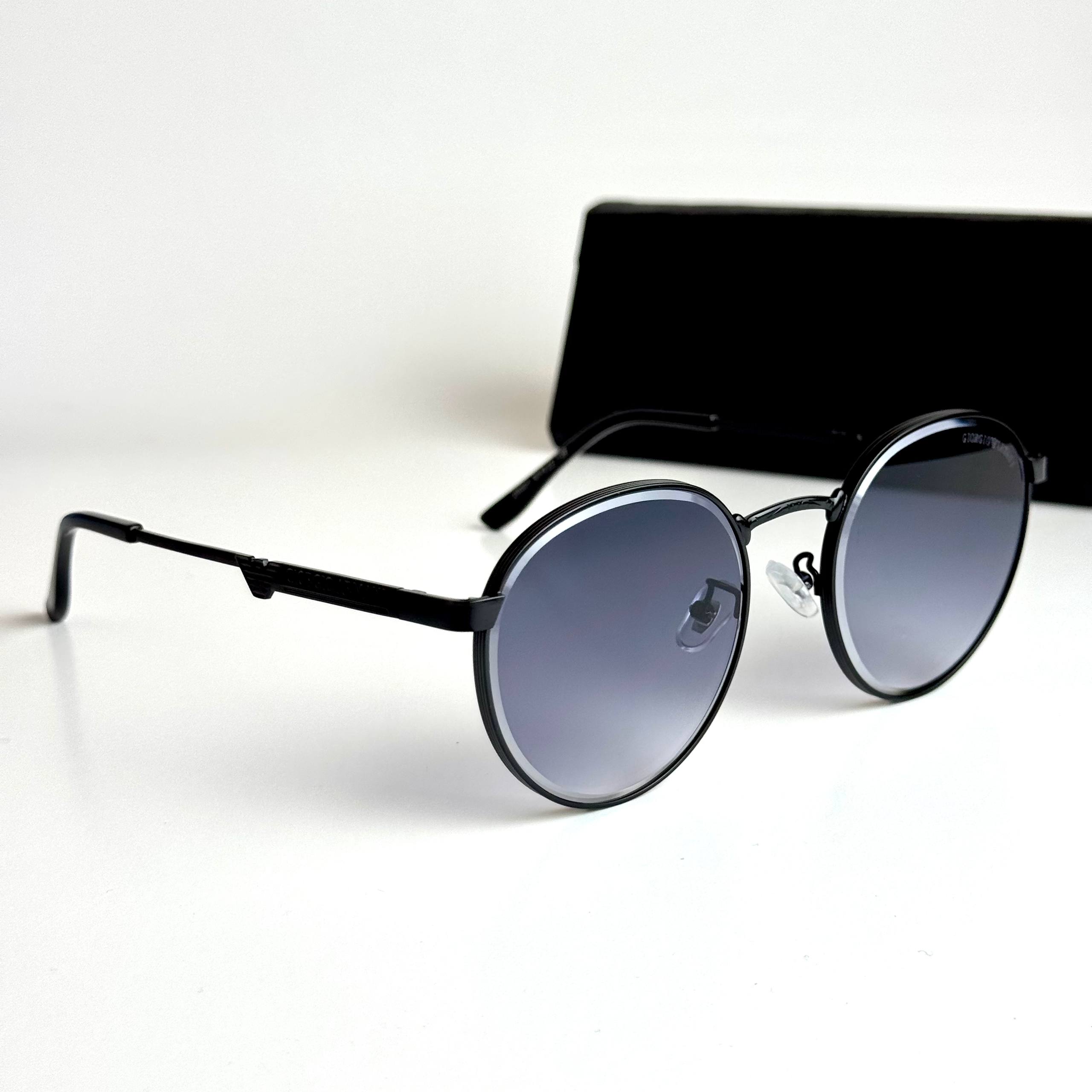 Giorgio Armani Round GA2157 – Matte Black Grey