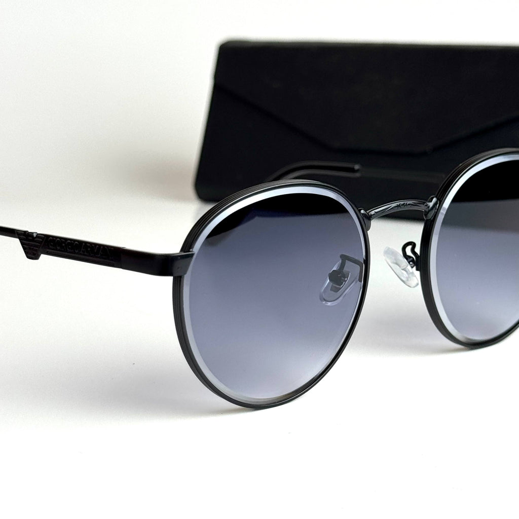 Giorgio Armani Round GA2157 – Matte Black Grey