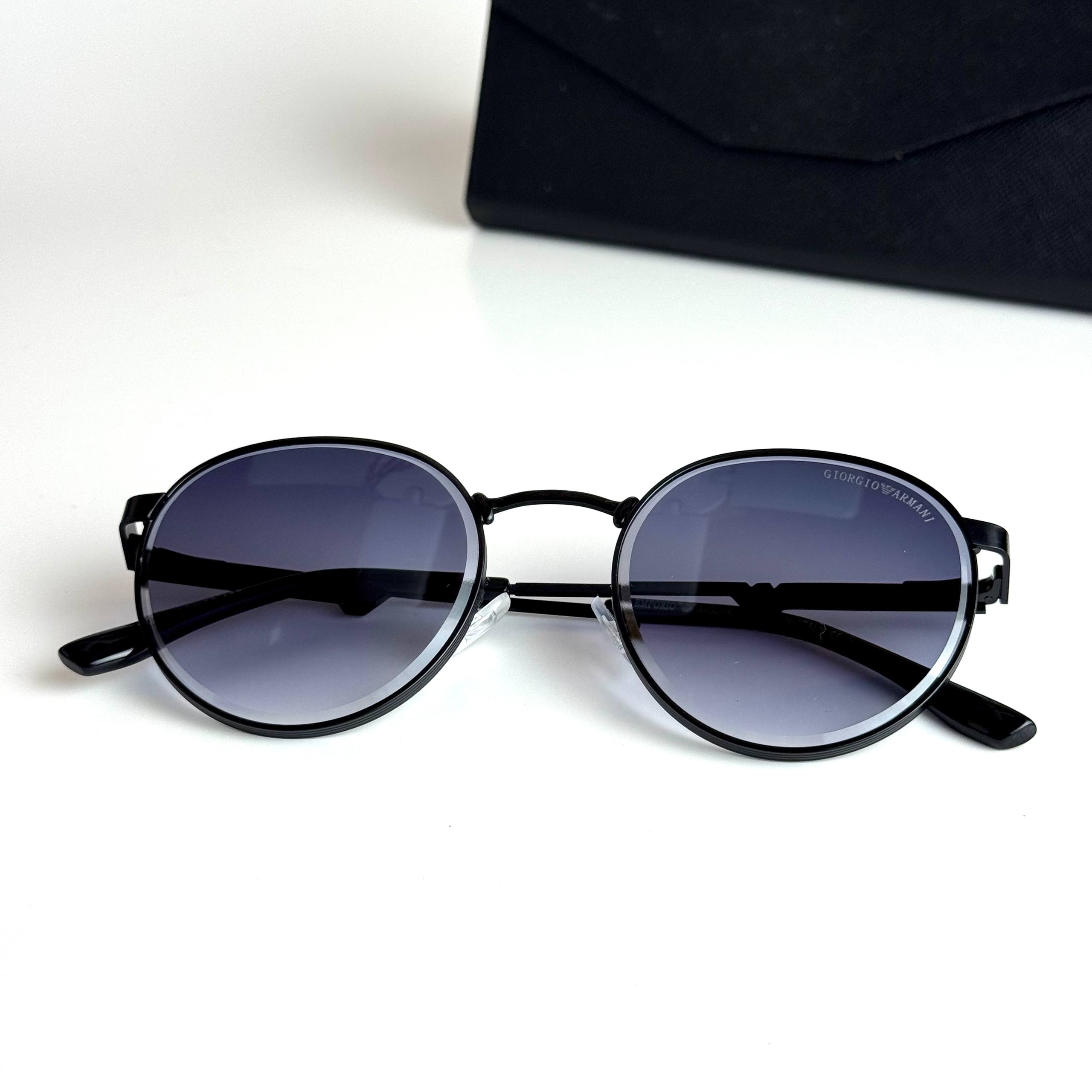 Giorgio Armani Round GA2157 – Matte Black Grey