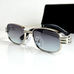 Bottega Veneta BV1284S – Silver Grey Gradient