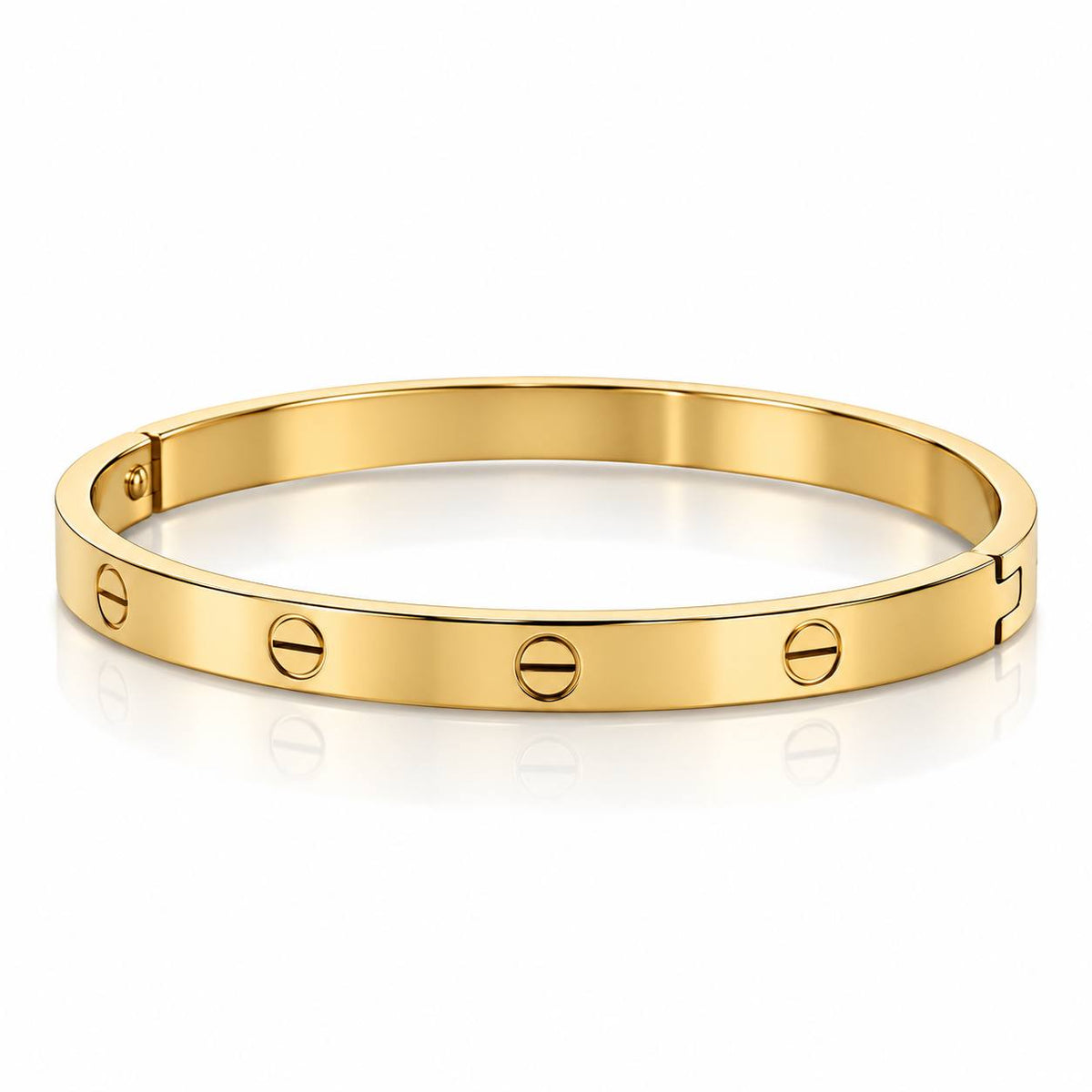 Cartier Love Screw Bangle Bracelet – Gold
