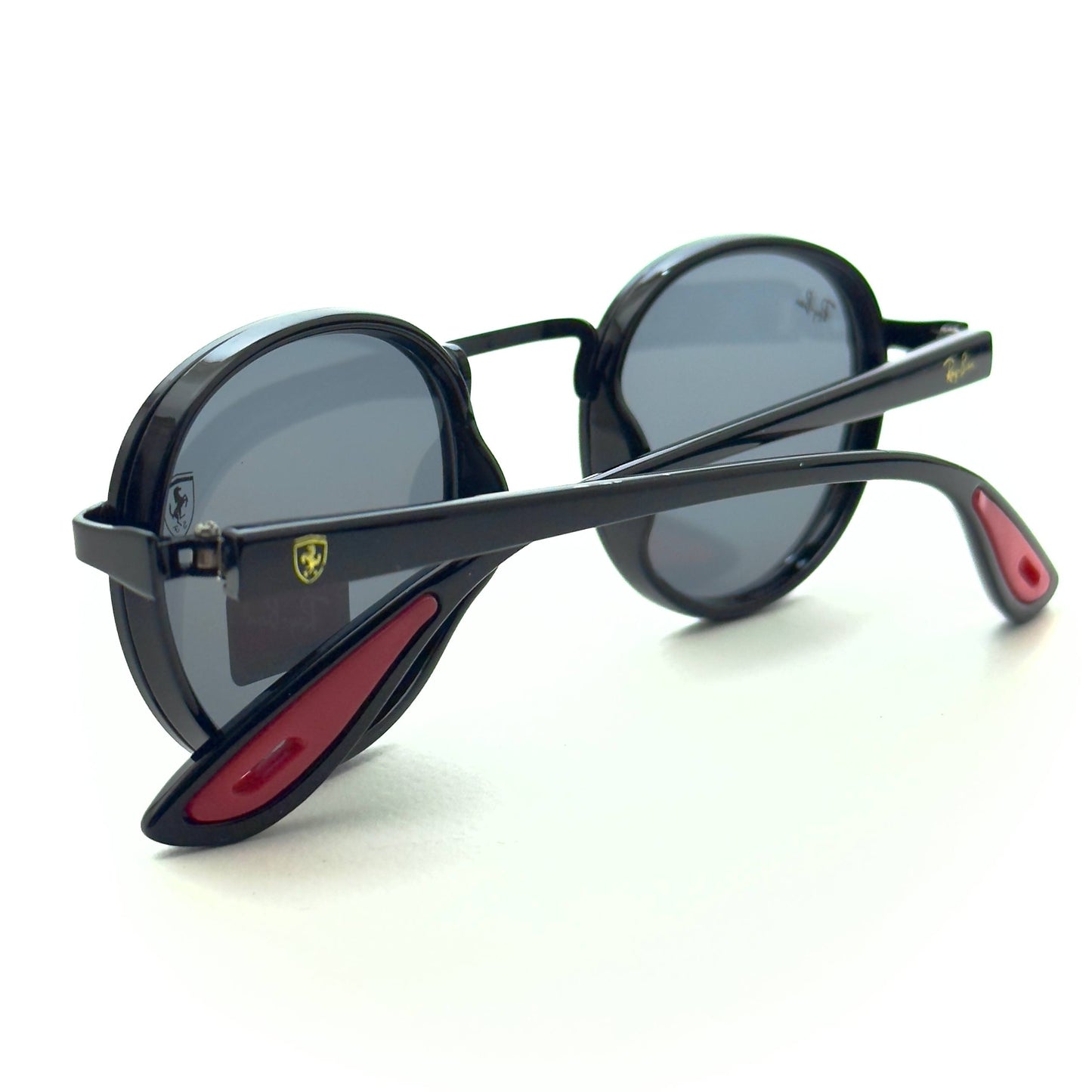 Ray-Ban Ferrari Round – Full Black