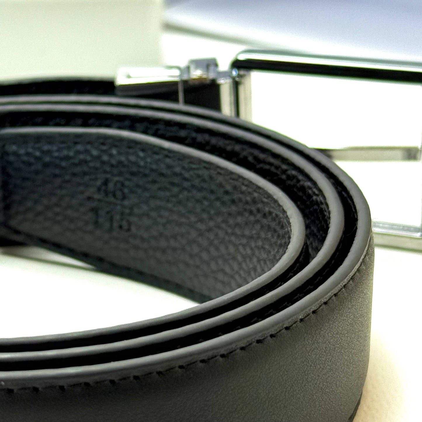 Dior Buckle Belt - Silver White