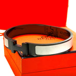 Hermes Clic H — White Black