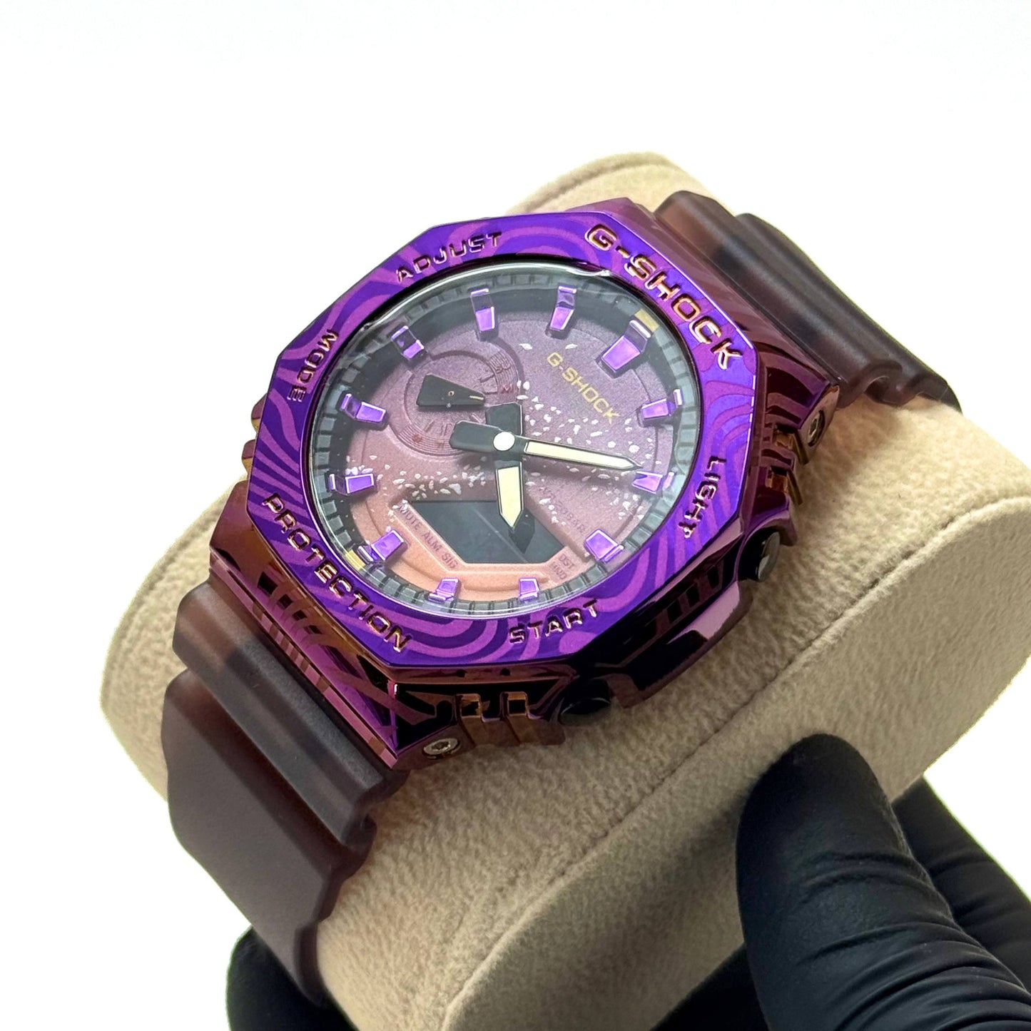 G-Shock Skeleton Watch - Purple Amethyst