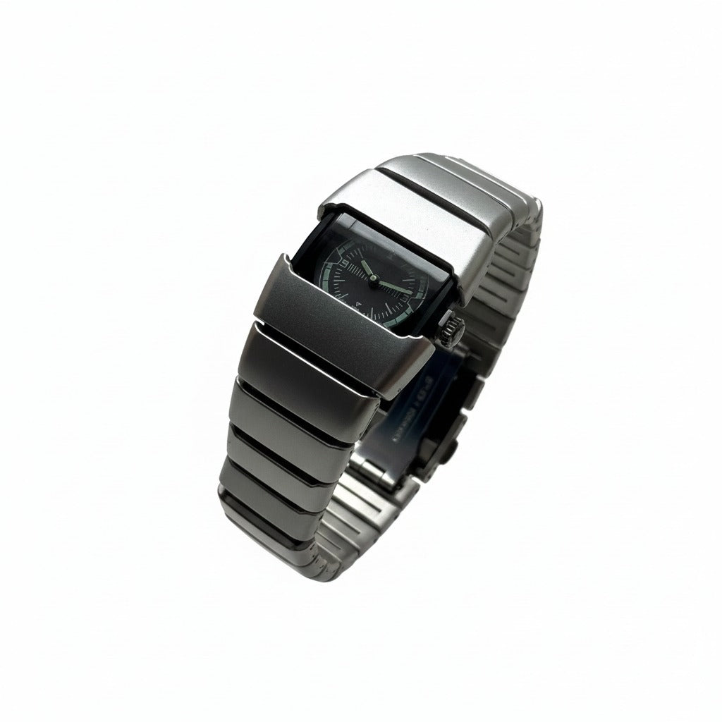 Alien Chrono Watch - Silver Black