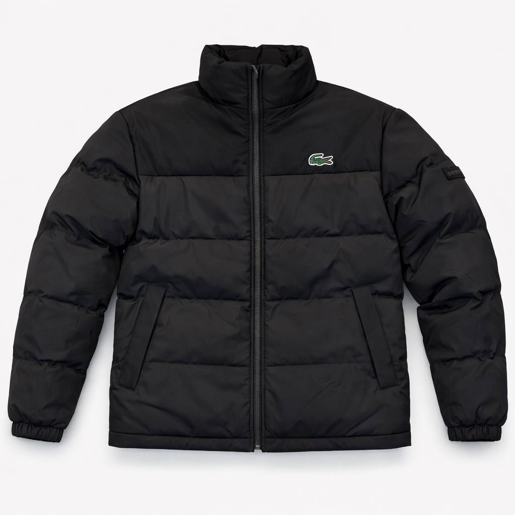 Lacoste Double-Face Reversible Jacket – Beige / Black