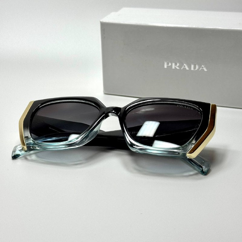 Prada Oversized – Black Crystal Grey