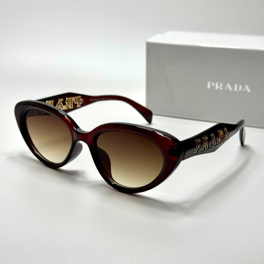 Prada Cat-Eye PR18WS – Burgundy Brown