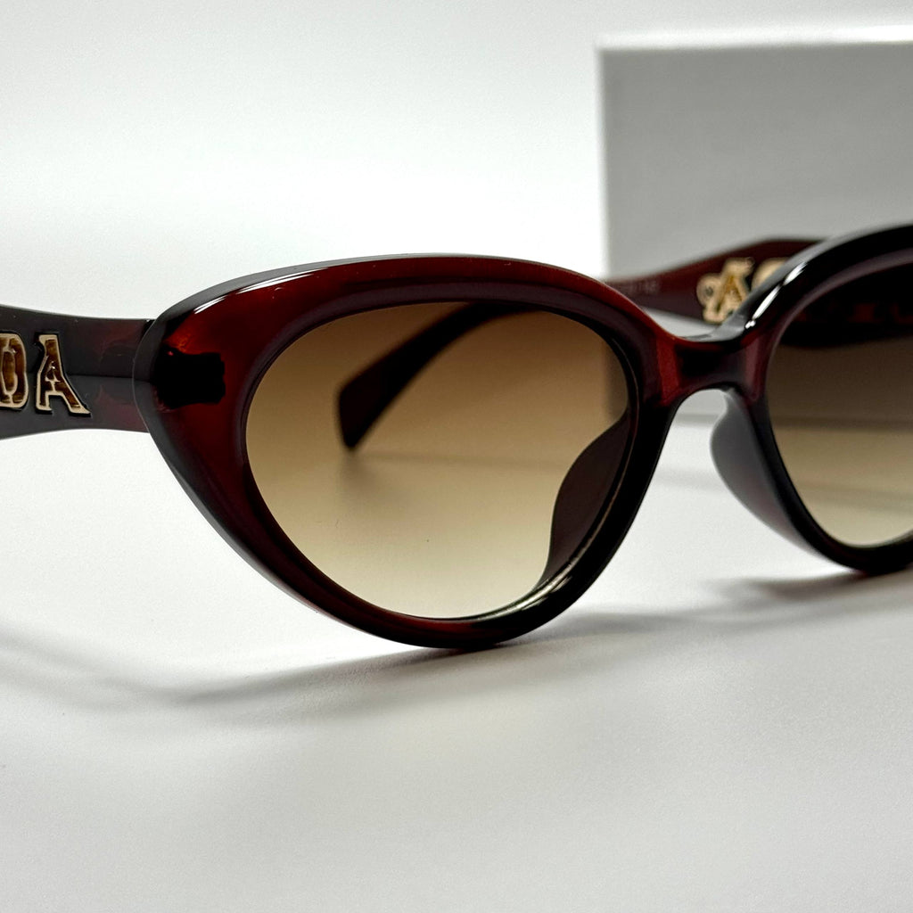 Prada Cat-Eye PR18WS – Burgundy Brown