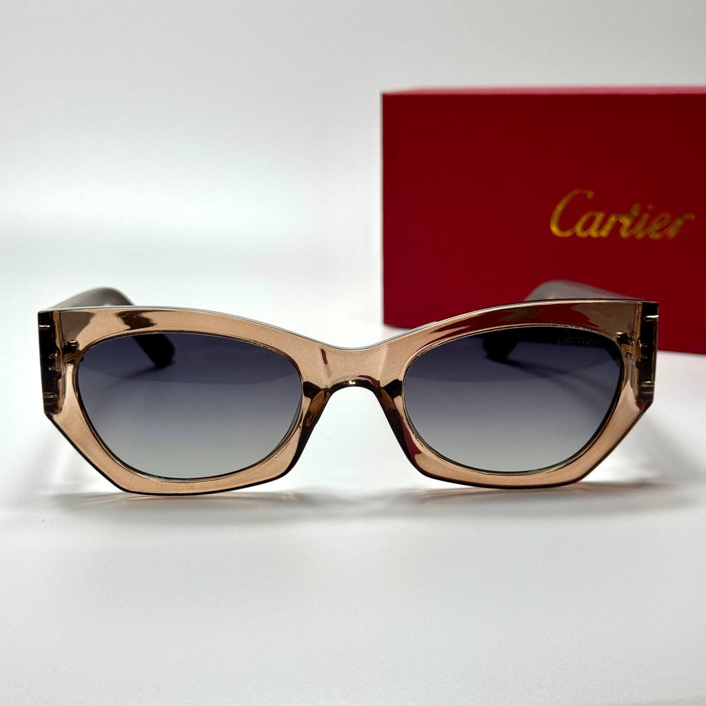 Cartier Cat-Eye CT0425S – Crystal Brown