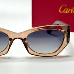 Cartier Cat-Eye CT0425S – Crystal Brown