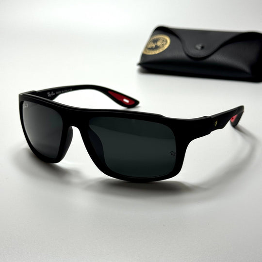 Ray-Ban Ferarri Wraparound RB4462 – Black