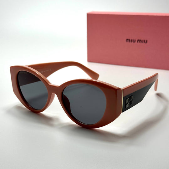 Miu Miu Oval SMU09Z – Brown Black