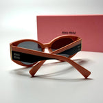 Miu Miu Oval SMU09Z – Brown Black