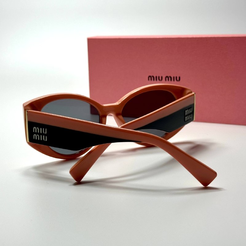 Miu Miu Oval SMU09Z – Brown Black