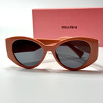 Miu Miu Oval SMU09Z – Brown Black