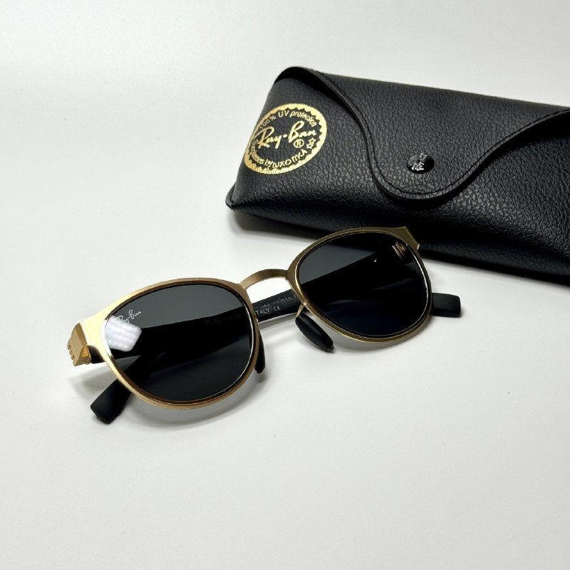 Ray-Ban Round RB3728 – Gold Black