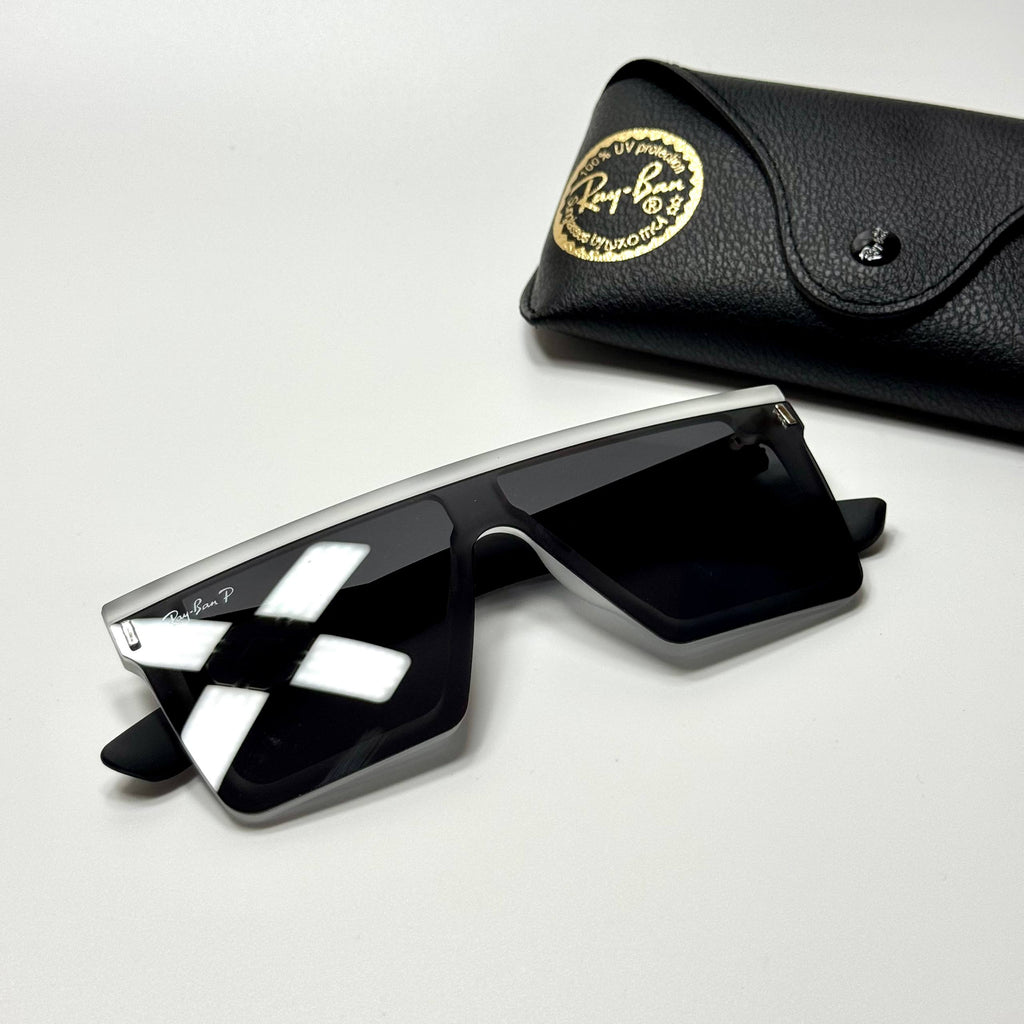 Ray-Ban Square RB4428 – Transparent Black