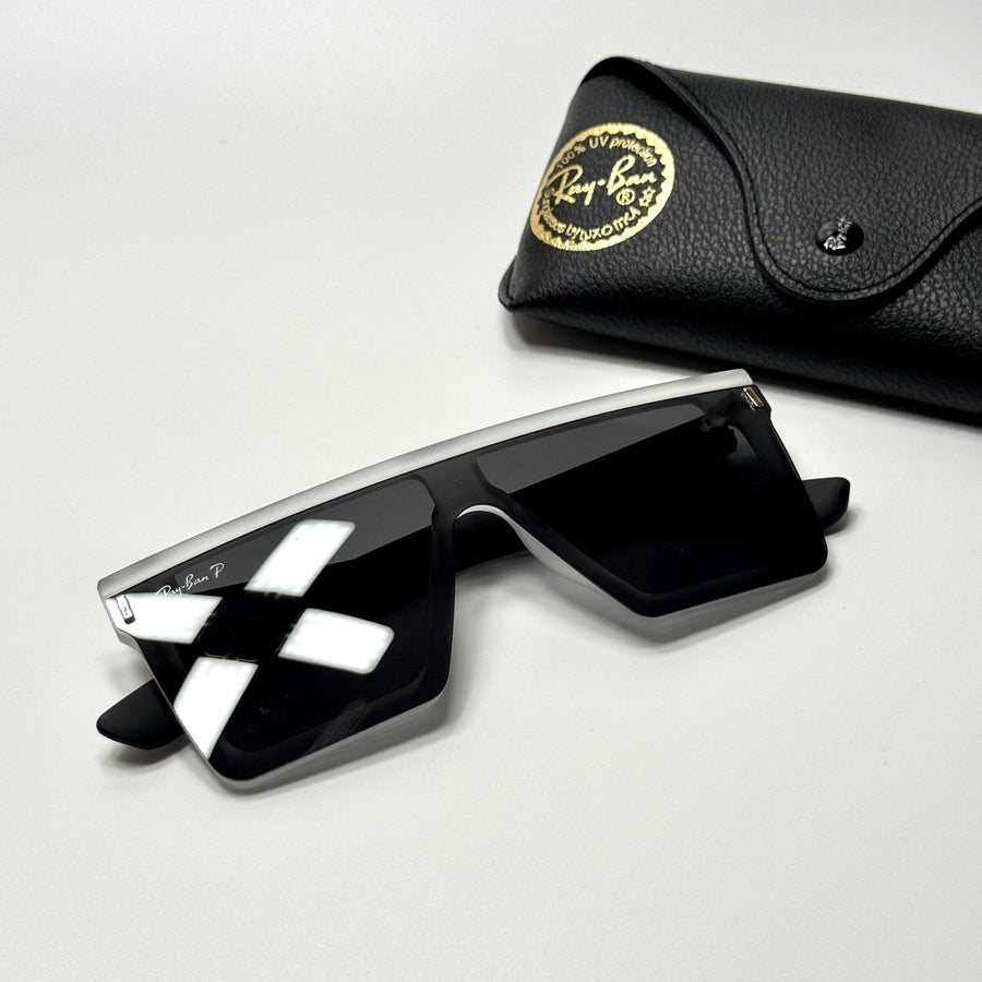 Ray-Ban Square RB4428 – Transparent Black