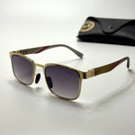 Ray-Ban Rectangle RB3730 – Gold Grey