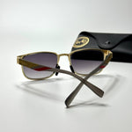 Ray-Ban Rectangle RB3730 – Gold Grey