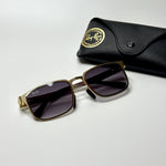 Ray-Ban Rectangle RB3730 – Gold Grey