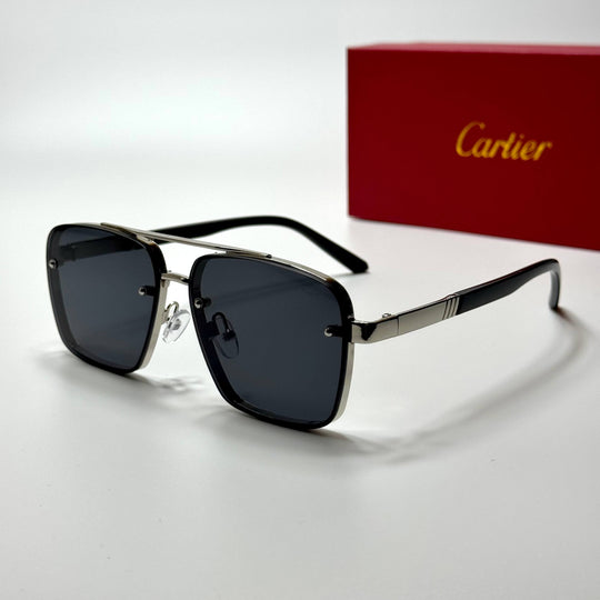 Cartier Navigator CT0428S – Gunmetal Black