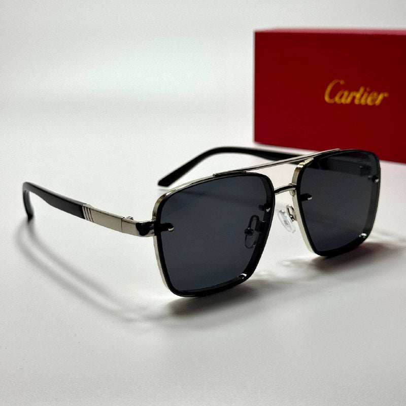Cartier Navigator CT0428S – Gunmetal Black