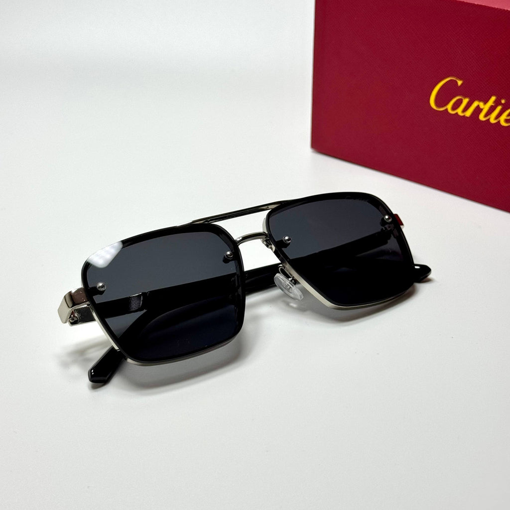 Cartier Navigator CT0428S – Gunmetal Black