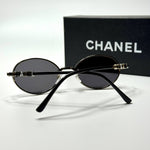 Chanel Oval CH6082 – Gold Black