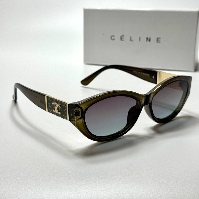 Celine Triomphe Cateye – Olive