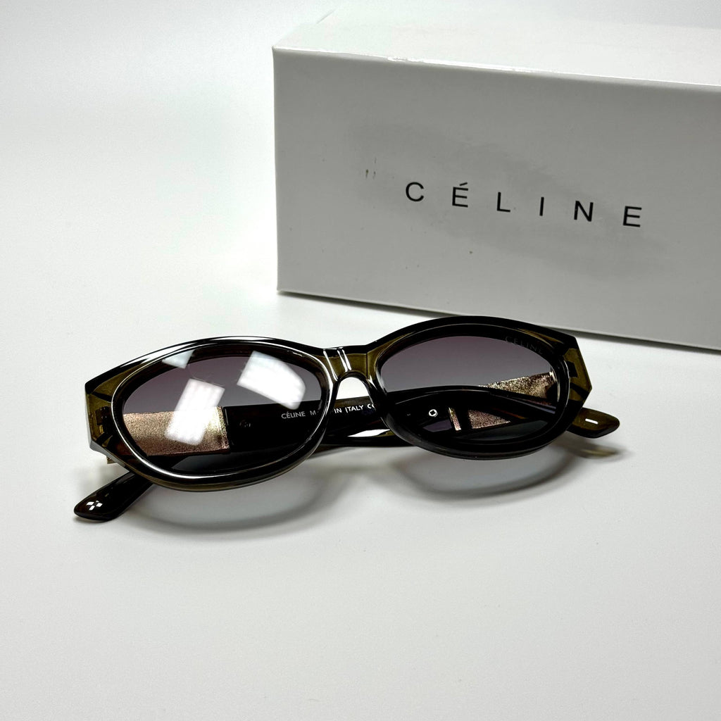Celine Triomphe Cateye – Olive