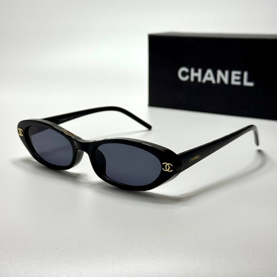 Chanel Oval CH6127 – Black Grey