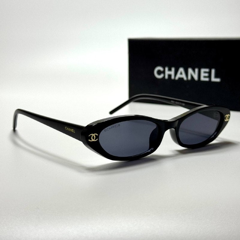 Chanel Oval CH6127 – Black Grey