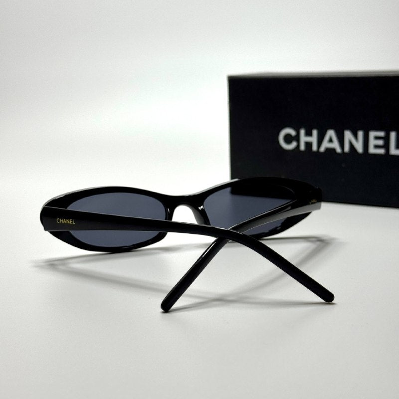 Chanel Oval CH6127 – Black Grey