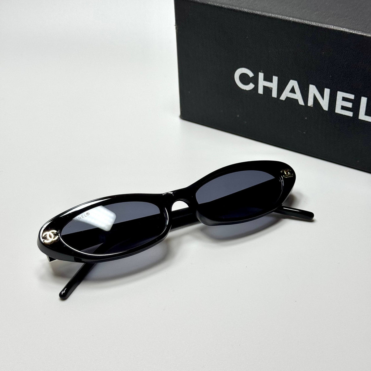 Chanel Oval CH6127 – Black Grey