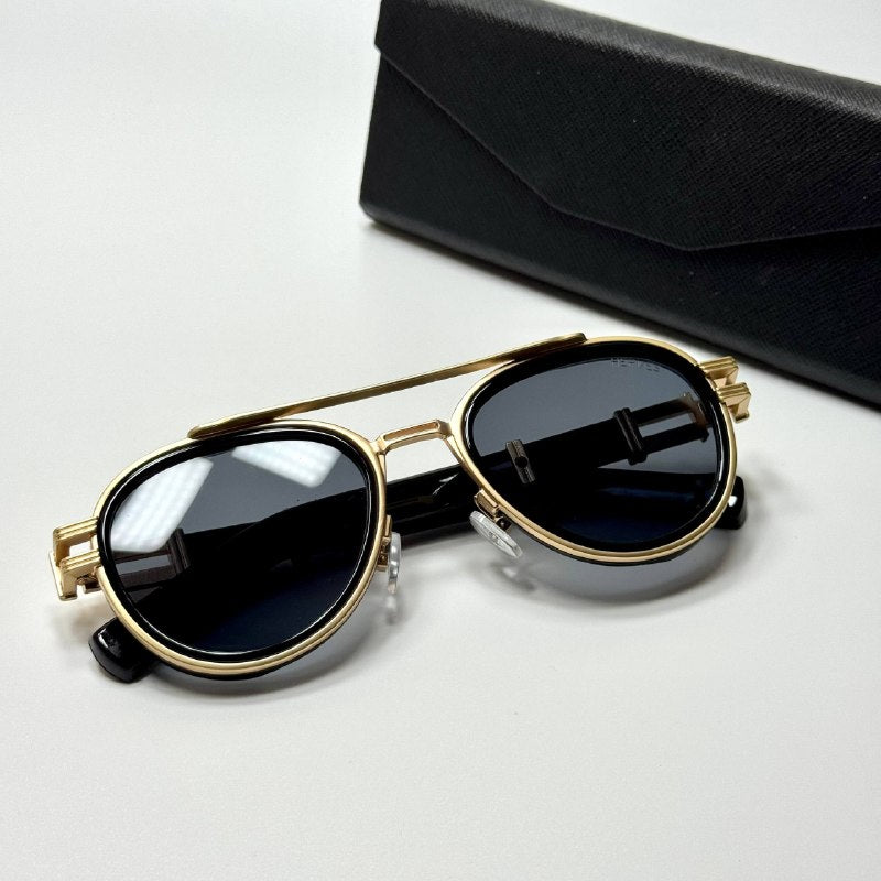 Hermès Aviator – Gold Black