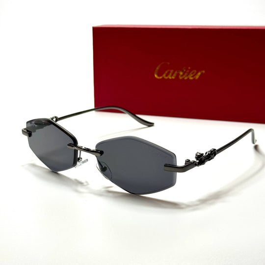 Cartier Rimless Geometric CT24761 – Full Black