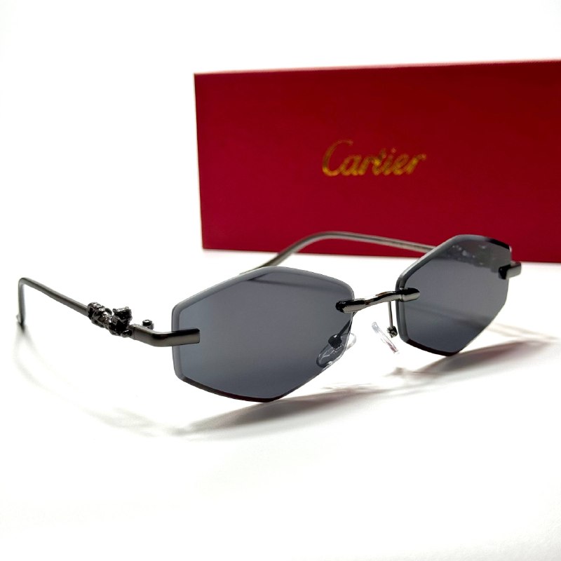 Cartier Rimless Geometric CT24761 – Full Black