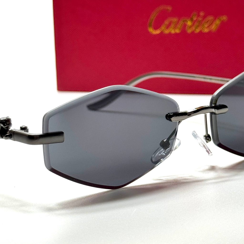 Cartier Rimless Geometric CT24761 – Full Black