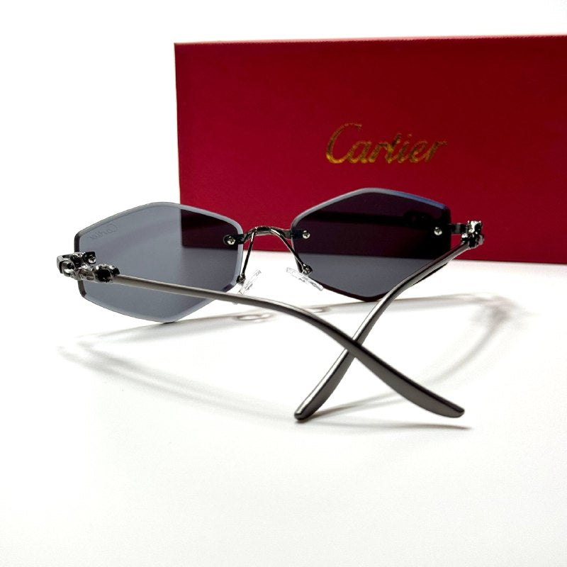 Cartier Rimless Geometric CT24761 – Full Black