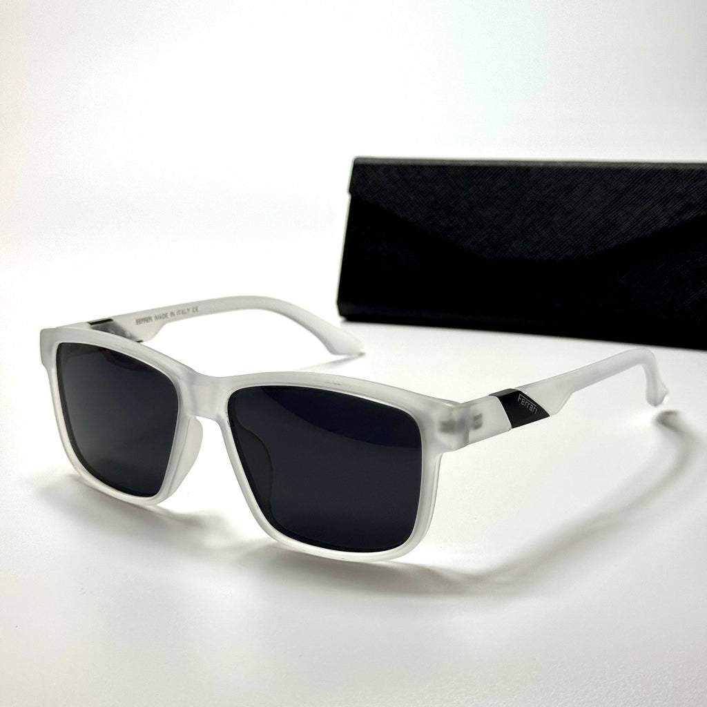Ray-Ban Ferrari RB4365M – Frost White Black